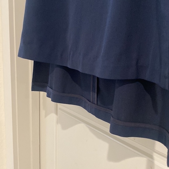 𝅺THEORY Yinga Debut Navy Blue Tunic Top - Picture 6 of 10